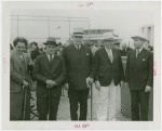 Dominican Republic Participation - George U. Harvey (Queens Borough President), George Gordon Battle, William Green (American Federation of Labor) and Don Andres Pastoriza (Dominican Minister)