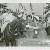 Trudy Ederle and Grover Whalen with horse