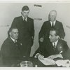 Excavators Union officials and Howard Flanigan