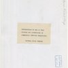 Eastman Kodak Co. Participation - Exhibits - Advancement of Photography