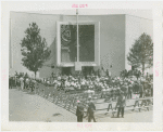Ecuador Participation - Audience in front of pavilion