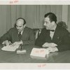 Egypt Participation - Egyptian Charge d'Afffaires and Grover Whalen signing contract