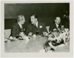 Egypt Participation - Hussein Sabry Pacha (Egyptian High Commissioner) and Grover Whalen at luncheon