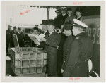 Egypt Participation - Hussein Sabry Pacha (Egyptian High Commissioner) with glass cornerstone