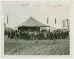 Egypt Participation - Tent and crowd at opening ceremonies