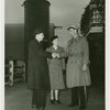 Electric Utilities - Electrified Farm - Mr. Moulton (Farm manager) and wife shake hands with Fair guard
