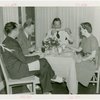 Electric Utilities - Electrified Farm - Grover Whalen with Mr. and Mrs. Moulton at dinner