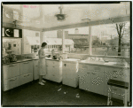 Electric Utilities - Electrified Farm - Woman in kitchen