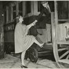 Electric Utilities - Woman boards streetcar