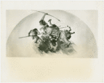 Elgin National Watch Co. Participation - Sketch of mural