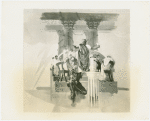 Elgin National Watch Co. Participation - Sketch of mural