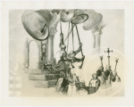 Elgin National Watch Co. Participation - Sketch of mural