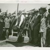 Elgin National Watch Co. Participation - T. Albert Potter (President, Elgin National Watch Co.) breaking ground