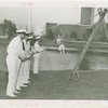 Elgin National Watch Co. Participation - Woman being pulled on inner tube