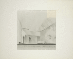 Elgin National Watch Co. Participation - Sketch of exhibit hall towards entrance