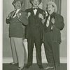 Elmer (NYWF mascot) - With two men