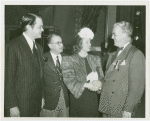 Elmer (NYWF mascot) - With Anna Neagle