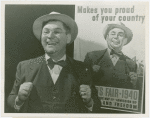 Elmer (NYWF mascot) - With poster