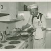 Elmer (NYWF mascot) - Preparing pie