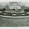 Fairgrounds - Landscaping - Scaffolding in grass and bushes