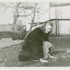 Fairgrounds - Landscaping - Woman planting flowers