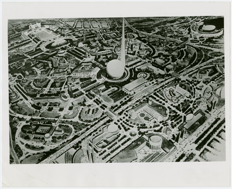 Fairgrounds Maps and Plans World's Fair Site NYPL Digital Collections