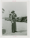 Fairgrounds - Parking and Transportation - Police in parking field