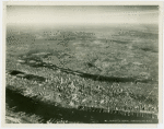 Fairgrounds - Pre-Construction - Aerial view of Fair site and Manhattan