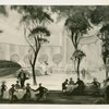 Fairgrounds - Sketches, Maps and Plans - Board of Design drawing no. 10: Courtyard