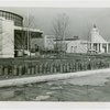 Fairgrounds - Wastebaskets outside of buildings