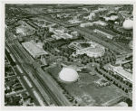 Fairgrounds - Views - Aerial - Site with buildings