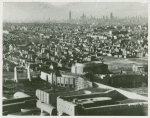 Fairgrounds - Views - Aerial - Manhattan skyline with Railroads Building in foreground