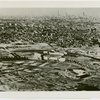 Fairgrounds - Views - Aerial - Site under construction with Manhattan skyline
