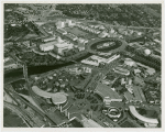 Fairgrounds - Views - Aerial - Home Building Center, Contemporary Arts and Home Furnishings Buildings in foreground