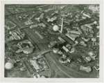 Fairgrounds - Views - Aerial - U.S. Navy Bombing Squadron fly over site