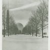 Fairgrounds - Snow - Trylon and Perisphere