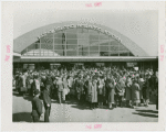 Fairgrounds - Visitors - Crowd at Long Island Rail Road Station