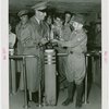 Fairgrounds - Visitors - Boy Scout as two millionth visitor to Perisphere