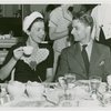 Fairgrounds - Visitors - Man and woman drinking coffee