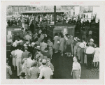 Fairgrounds - Visitors - Crowd in line at ticket booths