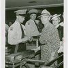 Fairgrounds - Visitors - Women at turnstile