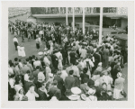 Fairgrounds - Visitors - Crowd at ticket booths