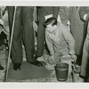 Fairgrounds - Visitors - Tallest man having footprints made