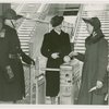 Fairgrounds - Visitors - Guard and women at turnstile