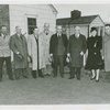 Fairgrounds - Visitors - Group in front of house