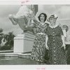 Fairgrounds - Visitors - Elderly - 95-year-old woman and friend