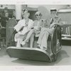 Fairgrounds - Visitors - Elderly - Couple on 60th wedding anniversary and daughter