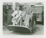 Fairgrounds - Visitors - Elderly - Couple on 60th wedding anniversary and daughter