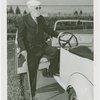 Fairgrounds - Visitors - Elderly - 102-year-old man getting into car