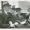Fairgrounds - Visitors - Elderly - Woman and son